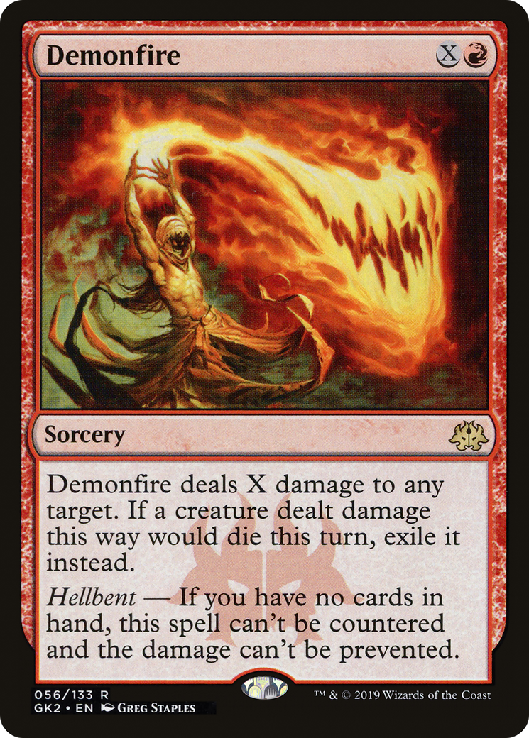 {R} Demonfire [Ravnica Allegiance Guild Kit][GK2 056]