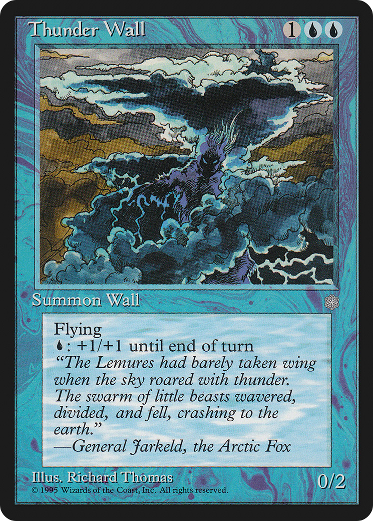 {C} Thunder Wall [Ice Age][ICE 104]