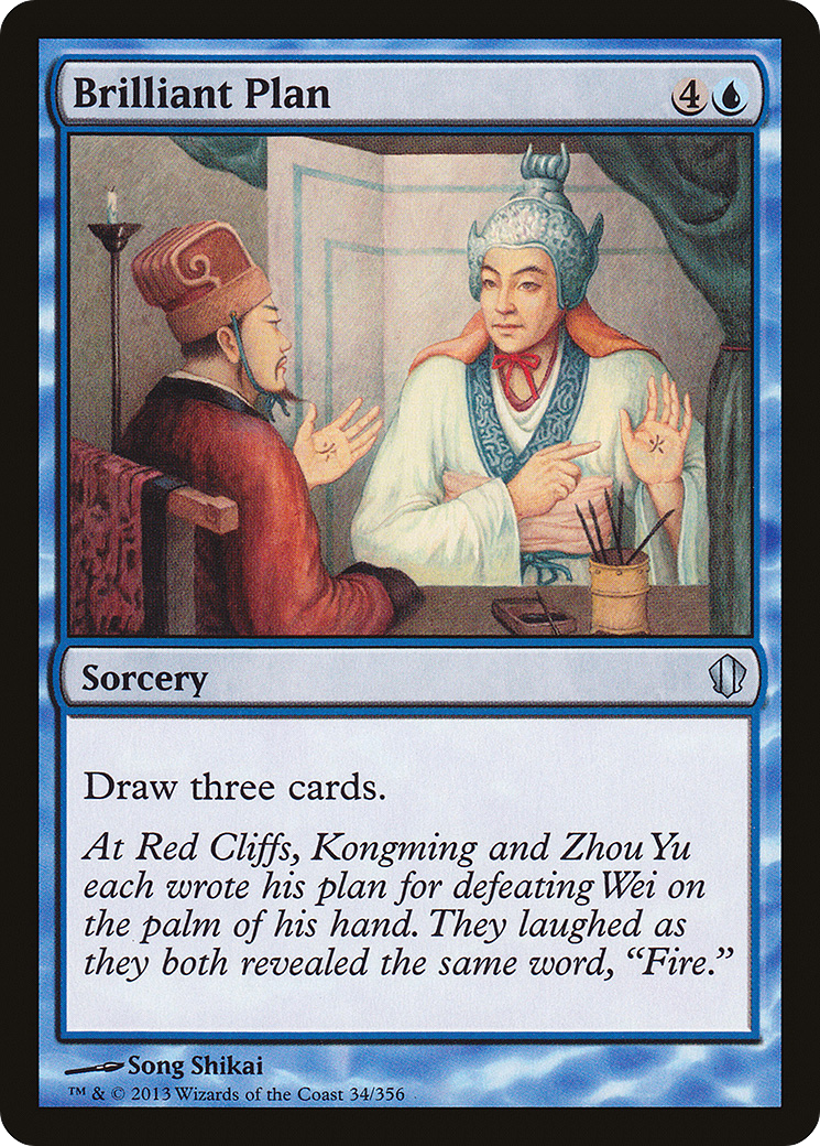 {C} Brilliant Plan [Commander 2013][C13 034]