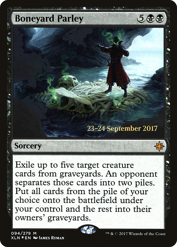 {R} Boneyard Parley [Ixalan Prerelease Promos][PR XLN 094]