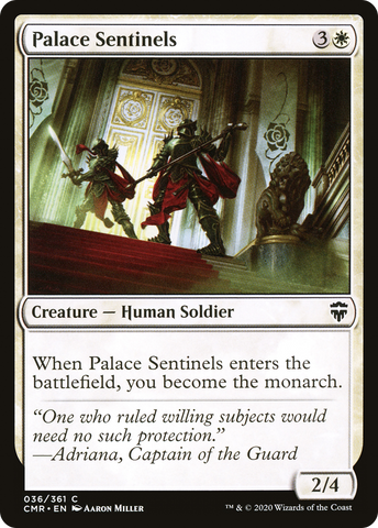 {C} Palace Sentinels [Commander Legends][CMR 036]