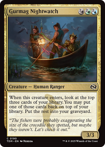 {@C} Gurmag Nightwatch [Tarkir: Dragonstorm][TDM 190]