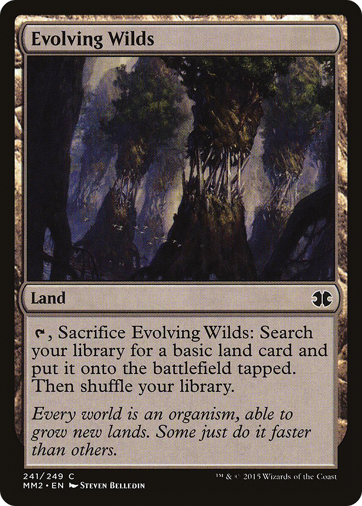 {C} Evolving Wilds [Modern Masters 2015][MM2 241]