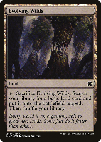 {C} Evolving Wilds [Modern Masters 2015][MM2 241]