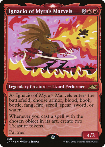 {R} Ignacio of Myra's Marvels (Showcase) [Unfinity][UNF 250]