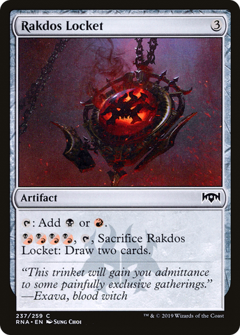 {C} Rakdos Locket [Ravnica Allegiance][RNA 237]