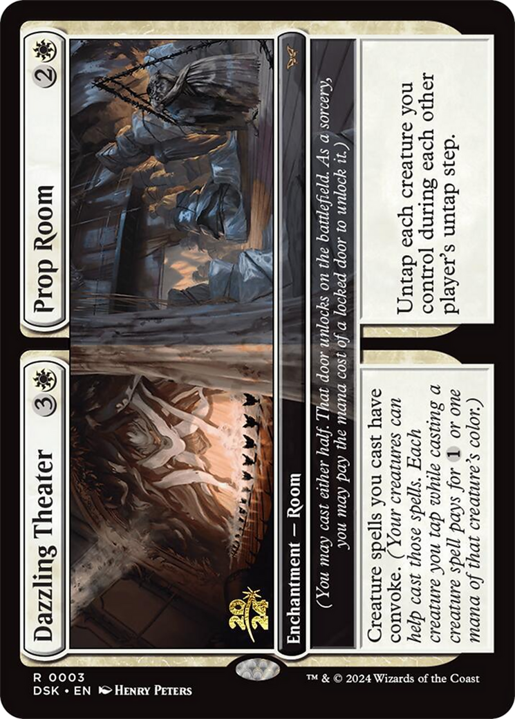 {@R} Dazzling Theater // Prop Room [Duskmourn: House of Horror Prerelease Promos][PR DSK 003]