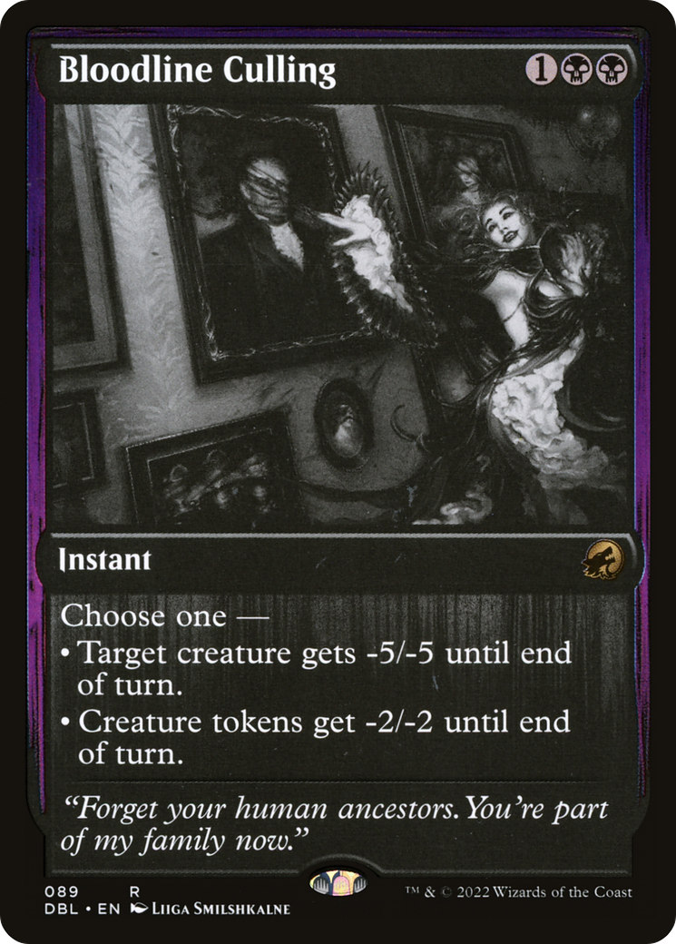 {R} Bloodline Culling [Innistrad: Double Feature][DBL 089]