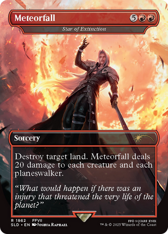 Meteorfall - Star of Extinction [Secret Lair Drop Series]