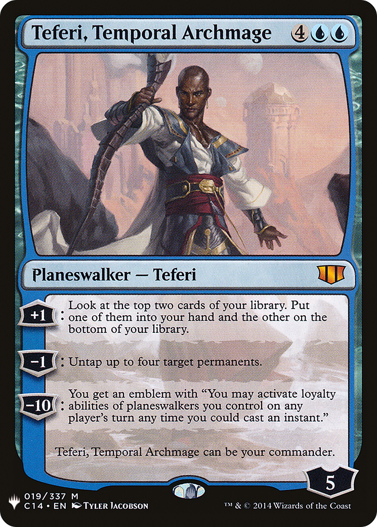 {R} Teferi, Temporal Archmage [Mystery Booster][LS C14 019]