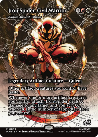 Iron Spider, Civil Warrior - Alibou, Ancient Witness [Marvel's Spider-Man: Eternal-Legal]