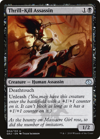 {C} Thrill-Kill Assassin [Ravnica Allegiance Guild Kit][GK2 054]