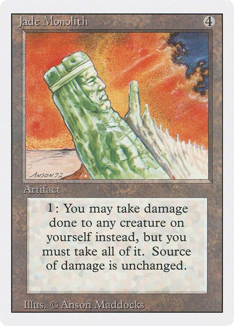 {R} Jade Monolith [Revised Edition][3ED 255]