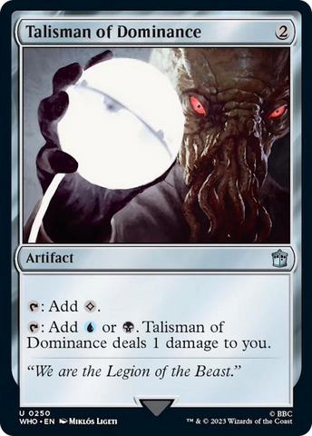 {C} Talisman of Dominance [Doctor Who][WHO 250]
