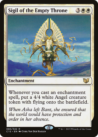 {R} Sigil of the Empty Throne [Commander 2015][C15 080]