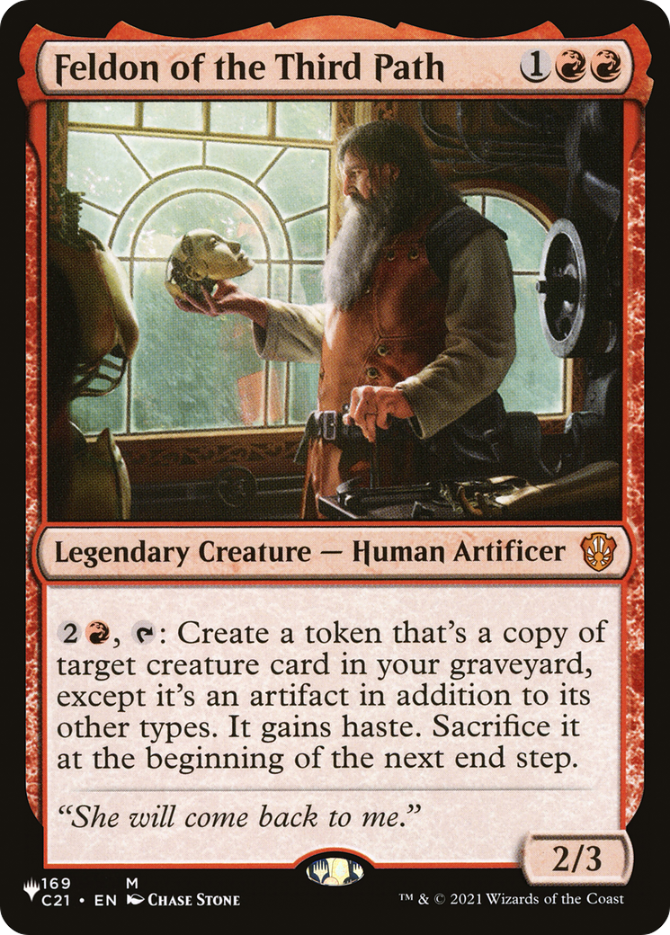 Feldon of the Third Path [LIST 169/081]