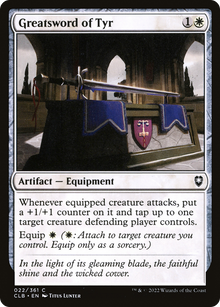 {C} Greatsword of Tyr [Commander Legends: Battle for Baldur's Gate][CLB 022]