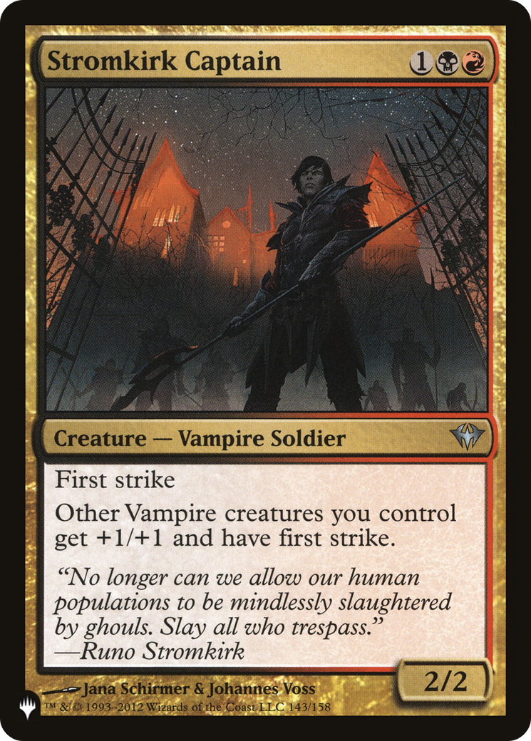 Stromkirk Captain [LIST 143/158]