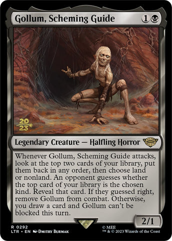 {R} Gollum, Scheming Guide [The Lord of the Rings: Tales of Middle-Earth Prerelease Promos][PR LTR 292]
