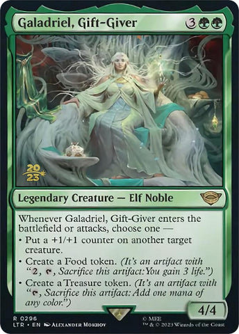 {R} Galadriel, Gift-Giver [The Lord of the Rings: Tales of Middle-Earth Prerelease Promos][PR LTR 296]