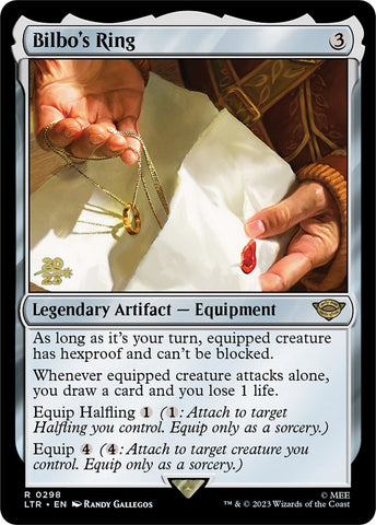 {R} Bilbo's Ring [The Lord of the Rings: Tales of Middle-Earth Prerelease Promos][PR LTR 298]