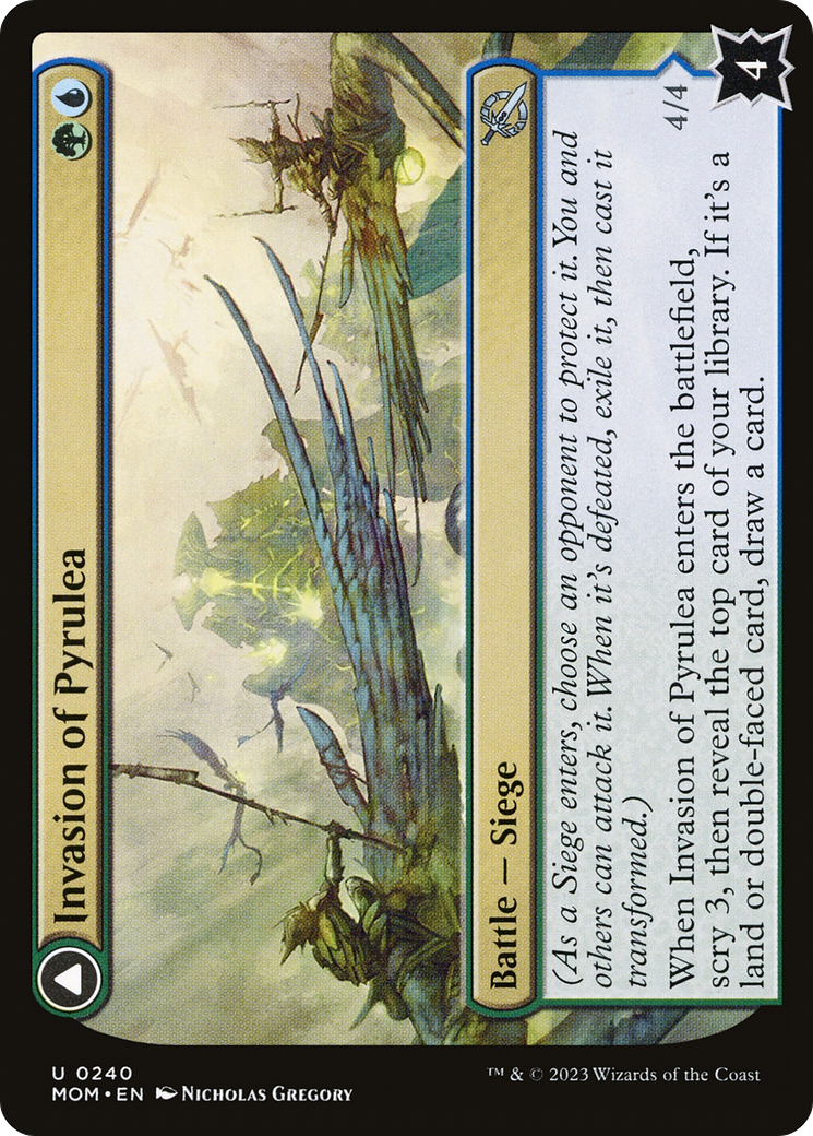 {C} Invasion of Pyrulea // Gargantuan Slabhorn [March of the Machine][MOM 240]