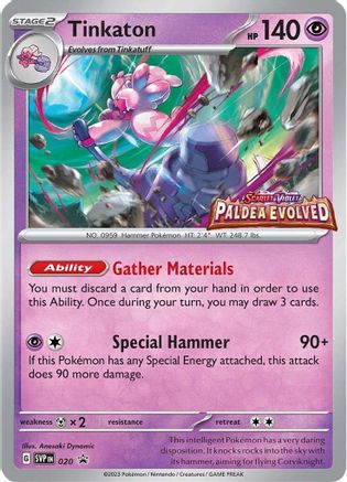 [PKM] Tinkaton (020) [Scarlet & Violet: Black Star Promos]