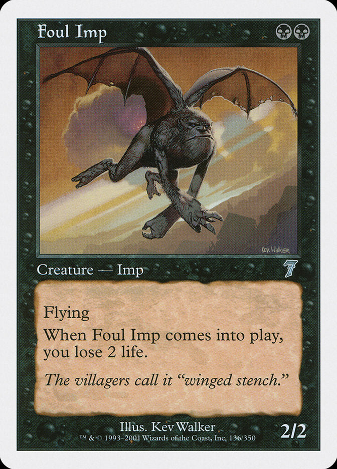 {C} Foul Imp [Seventh Edition][7ED 136]