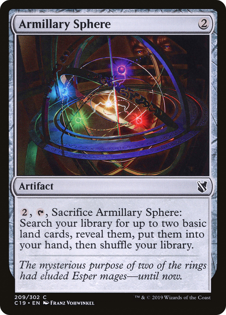 {C} Armillary Sphere [Commander 2019][C19 209]