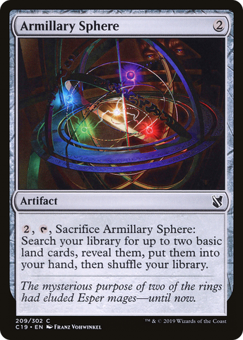 {C} Armillary Sphere [Commander 2019][C19 209]
