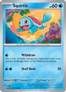 [PKM] Squirtle (007/165) [Scarlet & Violet: 151]