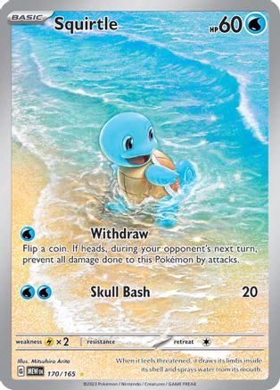 [PKM] Squirtle (170/165) [Scarlet & Violet: 151]