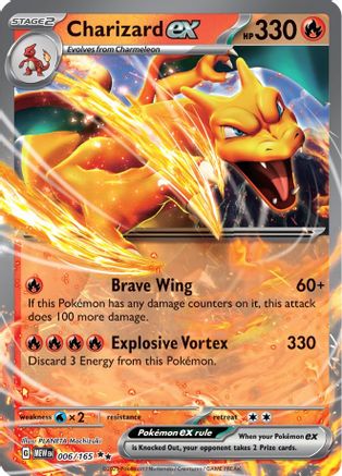 [PKM] Charizard ex (006/165) [Scarlet & Violet: 151]