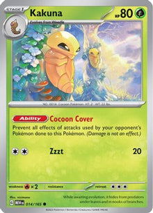 [PKM] Kakuna (014/165) [Scarlet & Violet: 151]