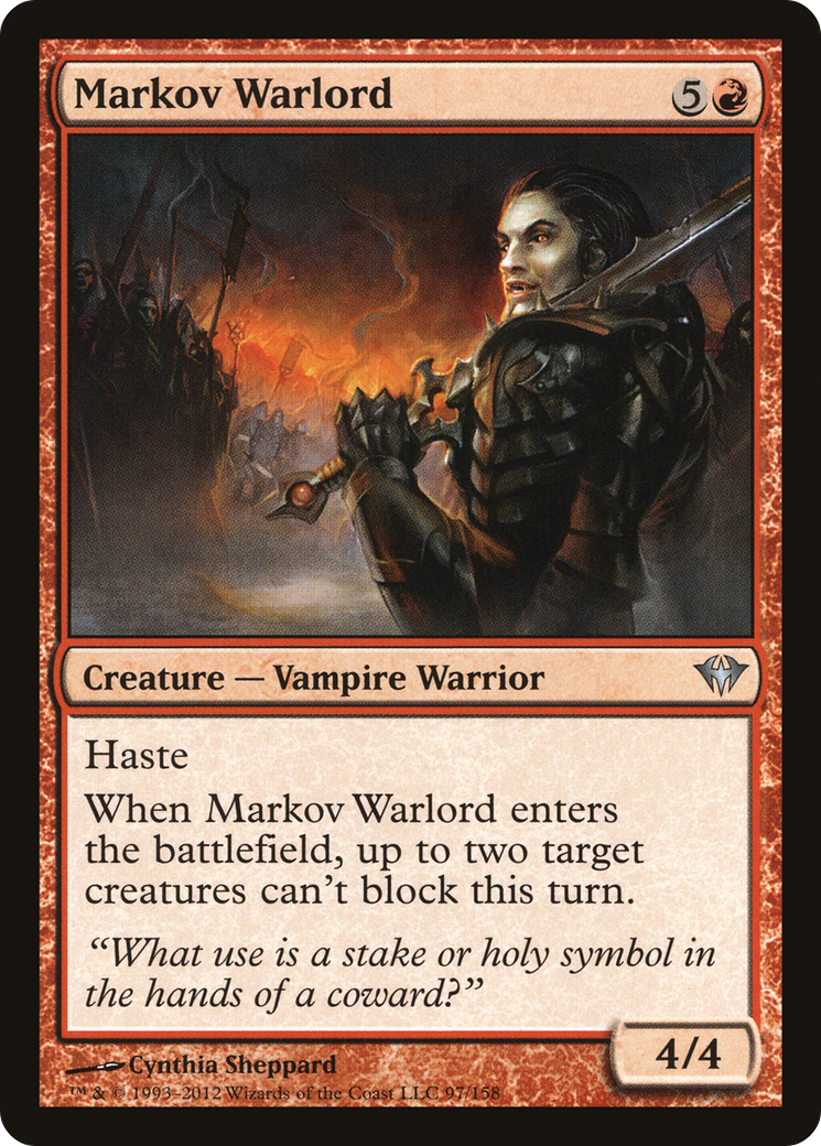 {C} Markov Warlord [Dark Ascension][DKA 097]