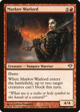 {C} Markov Warlord [Dark Ascension][DKA 097]