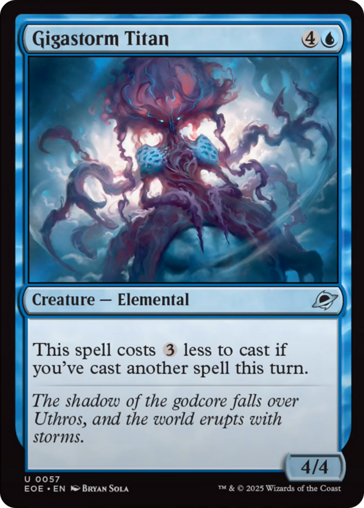 {@@ EOE C} Gigastorm Titan [Edge of Eternities][EOE 057]