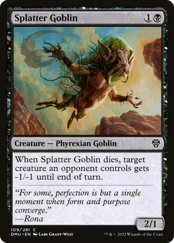 {C} Splatter Goblin [Dominaria United][DMU 109]