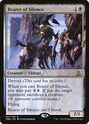{R} Bearer of Silence [Oath of the Gatewatch][OGW 067]
