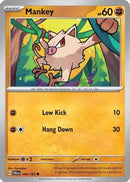 [PKM-C] Mankey (106/193) (Cosmos Holo) [Scarlet & Violet: Paldea Evolved]