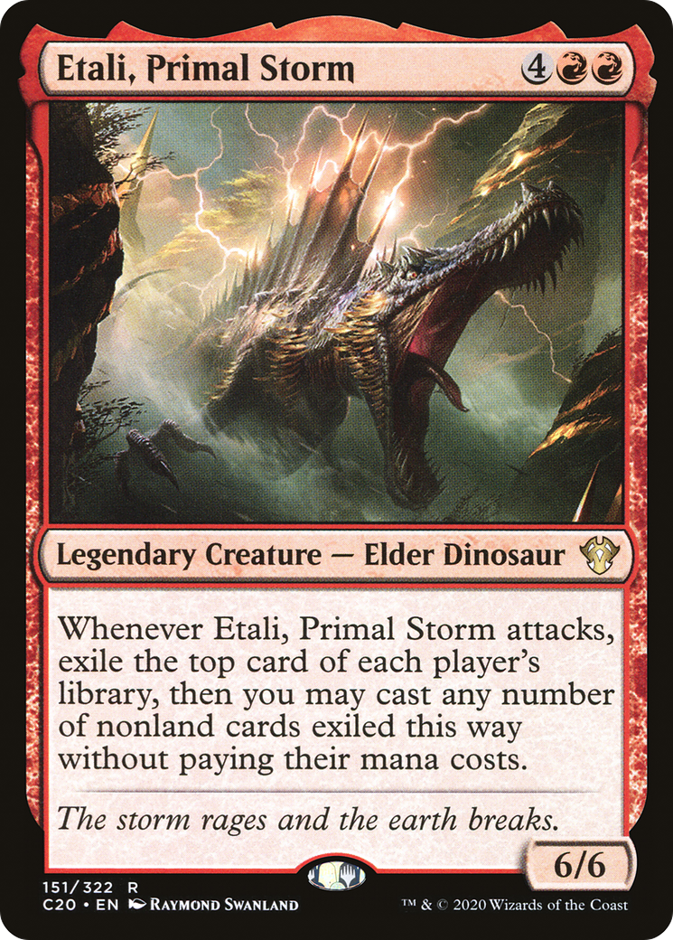 {R} Etali, Primal Storm [Commander 2020][C20 151]