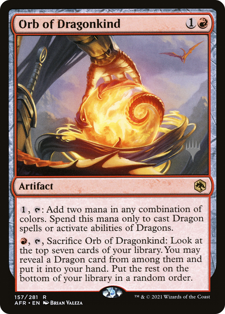 {R} Orb of Dragonkind (Promo Pack) [Dungeons & Dragons: Adventures in the Forgotten Realms Promos][PP AFR 157]