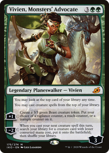 {R} Vivien, Monsters' Advocate [Ikoria: Lair of Behemoths][IKO 175]