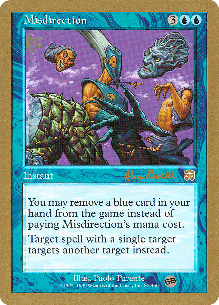 {R} Misdirection (Alex Borteh) (SB) [World Championship Decks 2001][GB WC01 AB87SB]