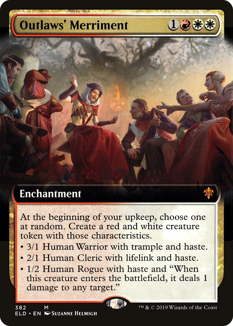 {R} Outlaws' Merriment (Extended Art) [Throne of Eldraine][ELD 382]
