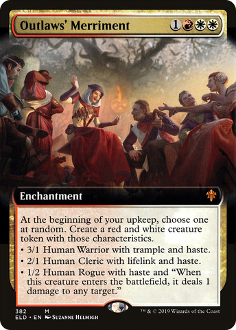 {R} Outlaws' Merriment (Extended Art) [Throne of Eldraine][ELD 382]