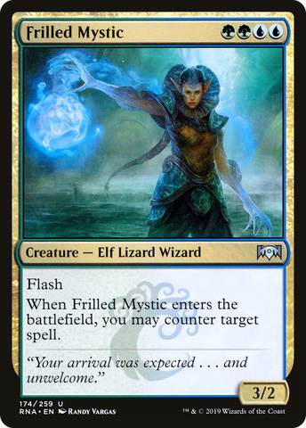 {C} Frilled Mystic [Ravnica Allegiance][RNA 174]