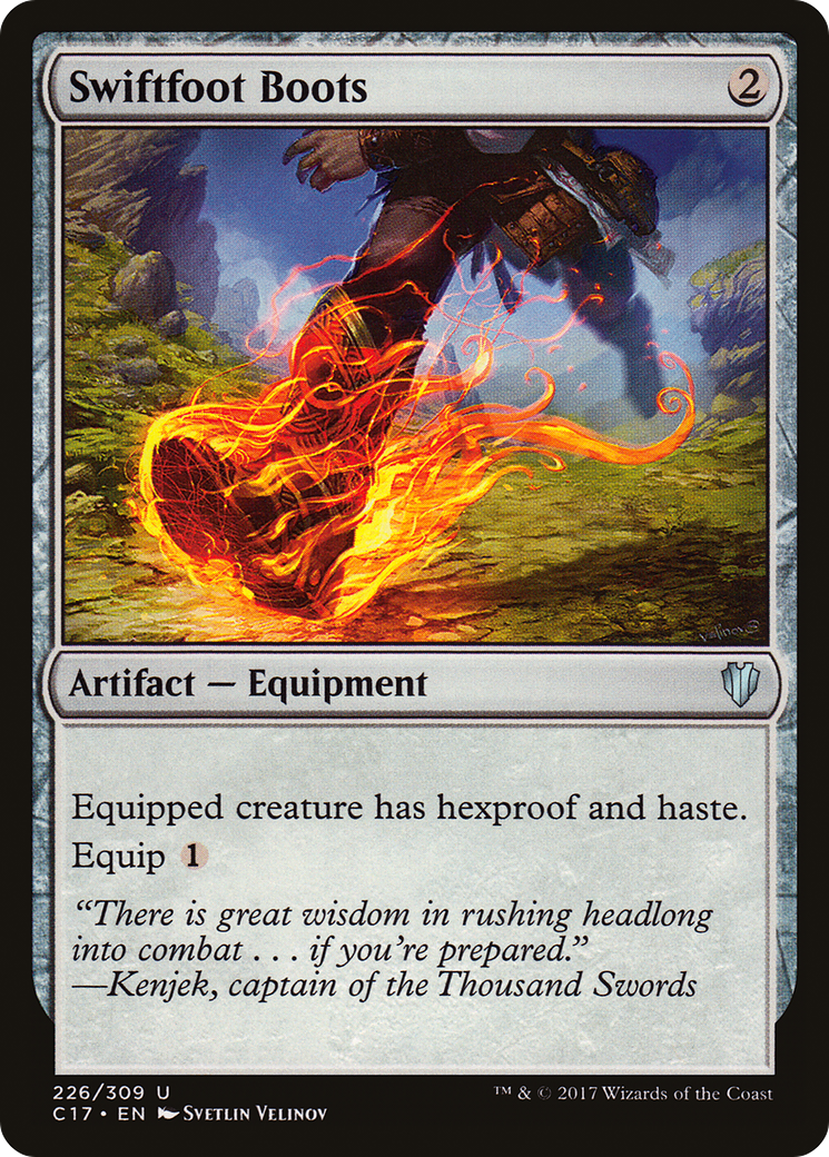 {C} Swiftfoot Boots [Commander 2017][C17 226] - Misty Mountain Games
