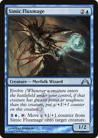 {C} Simic Fluxmage [Gatecrash][GTC 049]