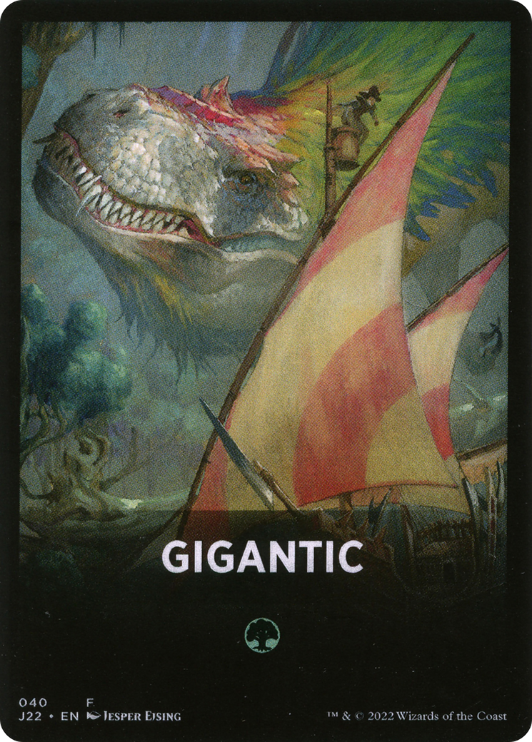{C} Gigantic Theme Card [Jumpstart 2022 Front Cards][FJ22 040]